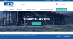 Desktop Screenshot of ineris.fr